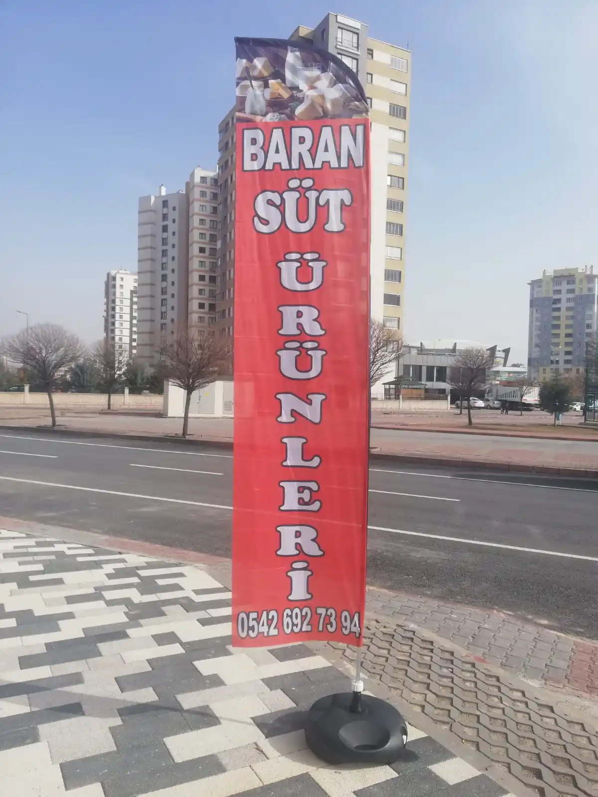 Doğal Ürünler Yelken Bayrağı-6